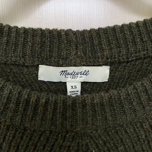 Madewell Forest Green Knit